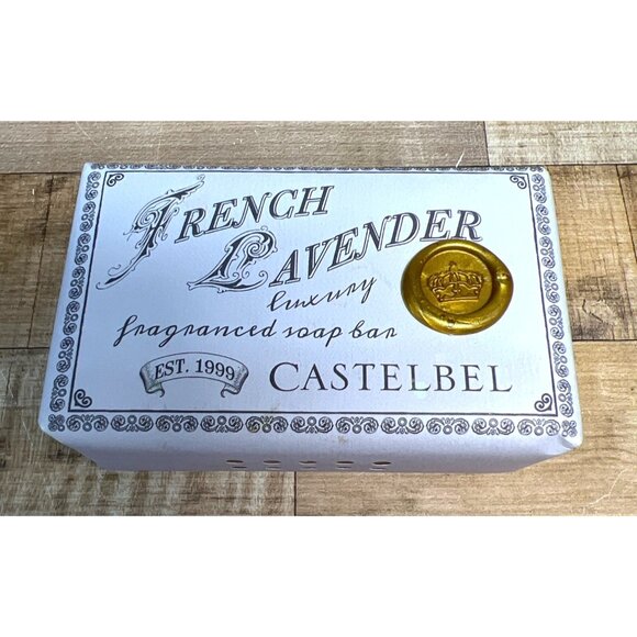 CASTELBEL French Lavender Luxury Fragranced Soap Bar 10.5 OZ Made In Portugal - Picture 1 of 3